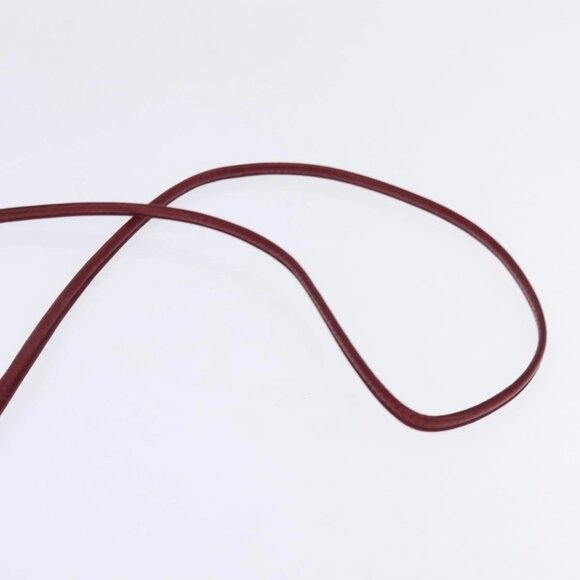 GUCCI Shoulder Bag Leather Red Auth 145949 - Picture 9 of 16